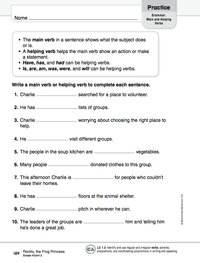 Language arts homework help